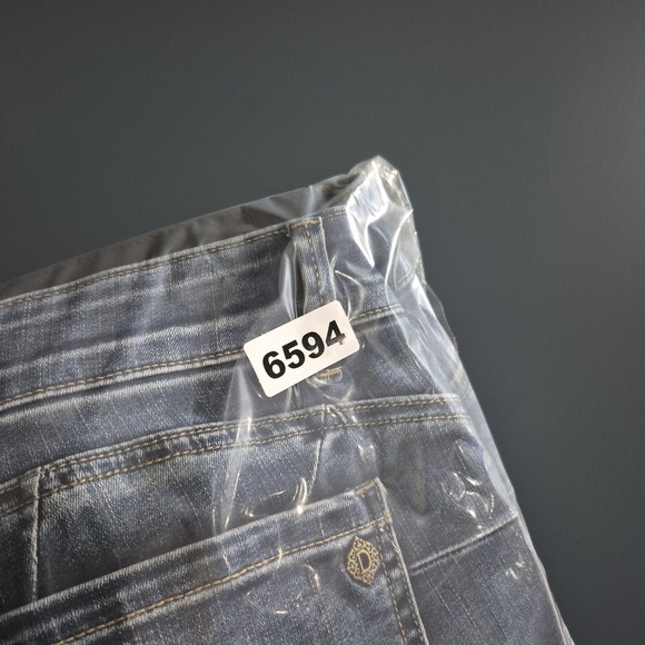 Democracy Jeans Womens 14 Ab Solution Ankle Skimmer Distressed Stretch Shaping - Picture 12 of 12